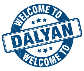 Welcome to Dalyan stamp. Dalyan round sign