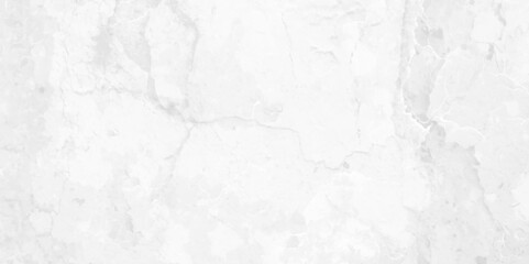 Panoramic white background form marble stone texture for design. Abstract white marble background and gray color, Grey cement background.