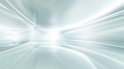 Abstract Light Futuristic Technology Background 3D Render