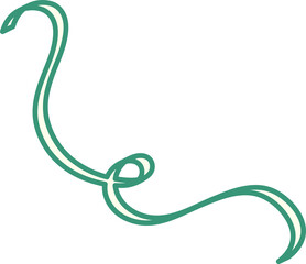 Colorful ribbons, birthday, festive carnival, party greeting