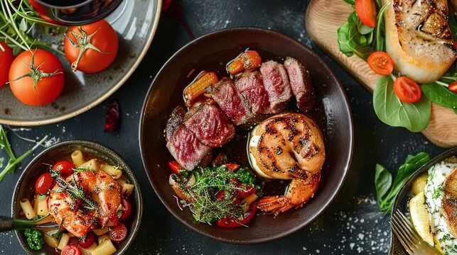 Create a captivating restaurant promotion highlighting delicious cuisine, inviting ambiance, and exceptional service to entice patrons and showcase the dining experience