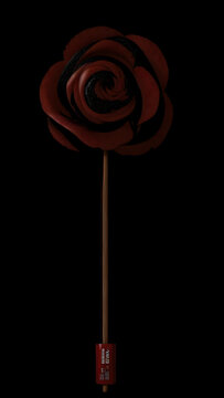abstract poster of lollipop 