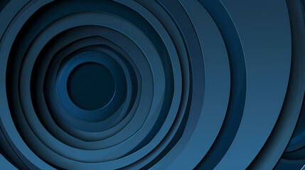 Background with circular layers vector image