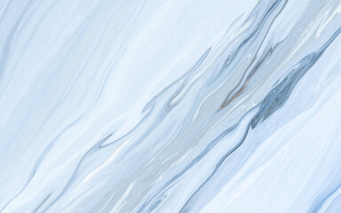 Fototapeta premium Marble rock texture blue ink pattern liquid swirl paint white dark that is Illustration background for do ceramic counter tile silver gray that is abstract waves skin wall luxurious art ideas concept.