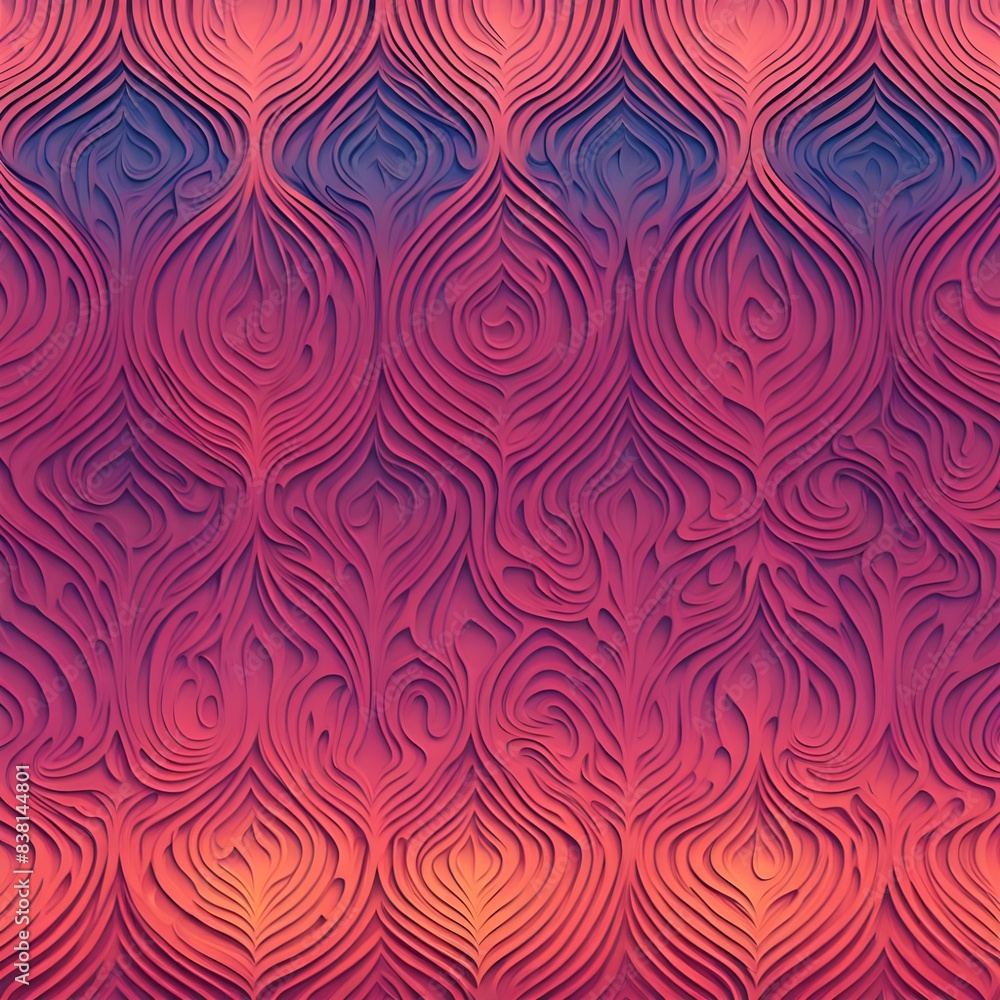Poster abstract gradient seamless pattern