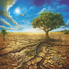 World Day to Combat
Desertification and Drought poster