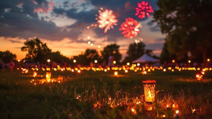 Festivals with ecofriendly initiatives, promoting sustainability alongside traditional 4th of July fun