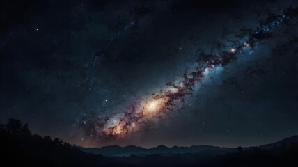 Fototapeta premium Galaxy image