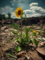 sunflower in the field
