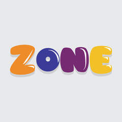 abstract art background letters isolated