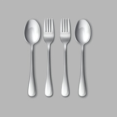 fork spoon and knife