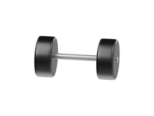 Dumbbell icon 3d render illustration