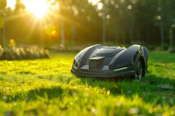 The robot lawn mower’s efficient mowing kept the yard’s grass at an ideal length, promoting lush and healthy growth