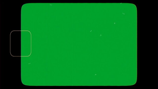 Vintage Film Filter Green Screen Overlay Chroma Key Effect
