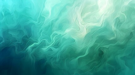 Gradient Turquoise to mint banner