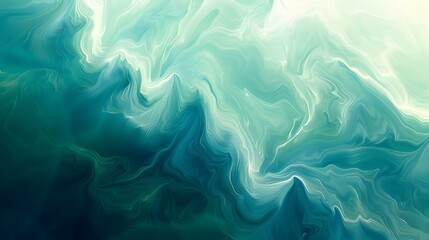 Gradient aquamarine to mint backdrop