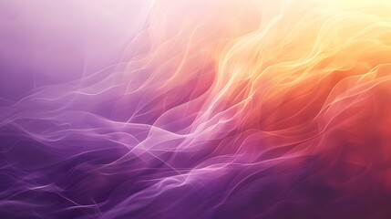 Obraz premium Gradient lavender to amber banner