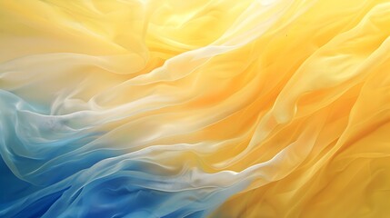 Obraz premium Gradient indigo to sunny yellow abstract