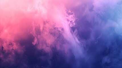 Gradient Smoky blue to pink-purple abstract