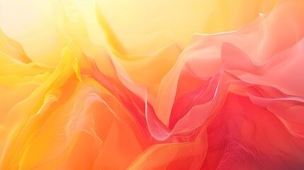 Gradient coral to sunny yellow banner