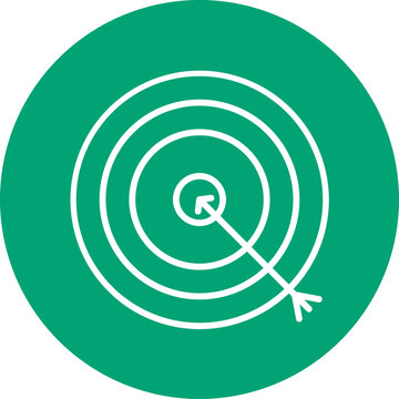 recommend clip art: Dart line circle icon