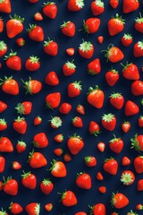 Freshly served fruit in a maximalist style with high contrast, vibrant colors and a nature-inspired aesthetic, suitable for a variety of uses and celebrations, academic attention to details