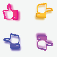 set of icons for web