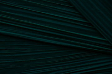 Teal abstract plastic foil background