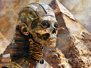 Virtual mummy in a digitalized Valley of the Kings