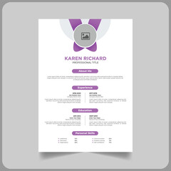 professional CV/Resume template