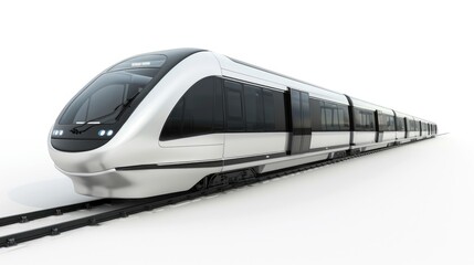 Fototapeta premium a futuristic train.