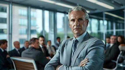 Senior Executive Leadership Meeting Corporate Strategy Discussion