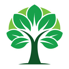 Tree Logo vector illustration 