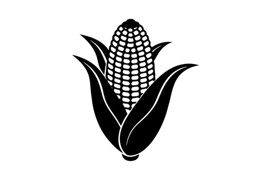 recommend clip art: corn silhouette vector illustration