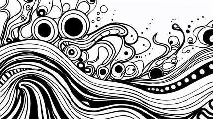 Adult colouring book page