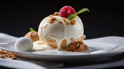 ice cream dessert