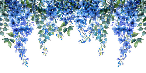 PNG Blue flowers outdoor pattern nature