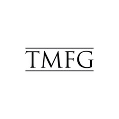 TMFG Text simple logo design, logo for your company