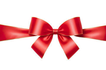 Fototapeta premium ribbon bows on a transparent background