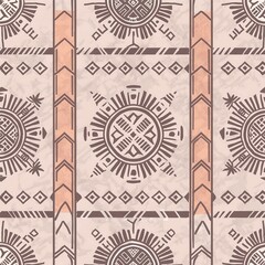Obraz premium seamless pattern with tribe pattern
