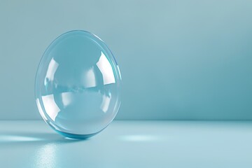 Bubble render in 3D, modern background design