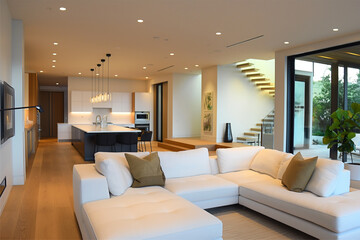 Modern Minimalist Living Space