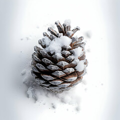 christmas decoration with cones