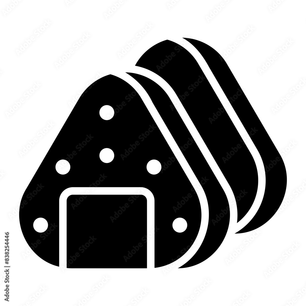 Wall mural onigiri