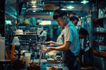 A person prepares meal at home, suitable for use in recipes or family moments