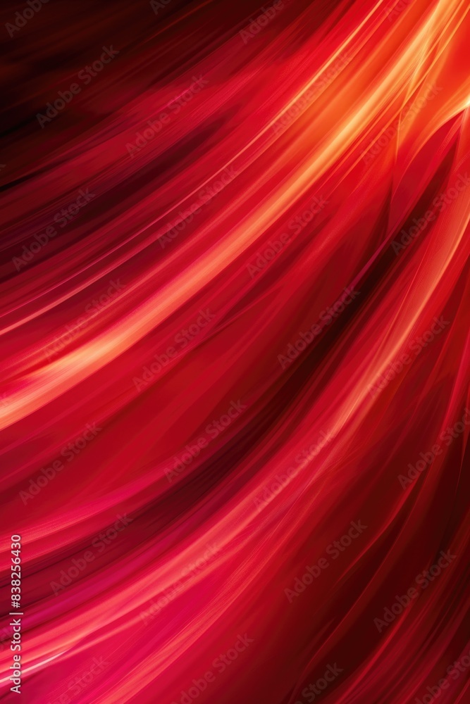 Poster A close-up view of a red and black textured background