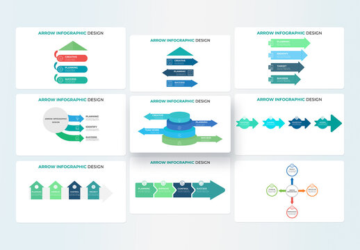 Arrow Infographic Presentation Template