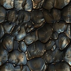 Fototapeta premium Background seamless pattern of reptilian leather.