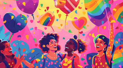 Obraz premium Vibrant Color Splash Background - Abstract Multicolor Design for Creative Projects, Festive Celebrations, and Artistic Inspiration – Perfect for Websites, Posters, and Social Media Graphics