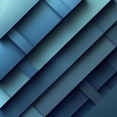 Obraz premium Blue background in diagonal lines style, with gradient shadow and light effects, creates an abstract design for presentation background or social media cover.